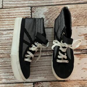 Juicy Couture mesh high top sneakers